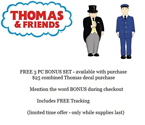 11" Gordon Thomas Tank Engine Friends Train Wall Decal Sticker Kids Room Decor