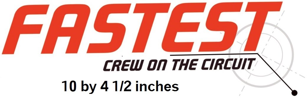 10 Inch Pit Crew 95 Lightning McQueen Wall Decal Sticker Disney Pixar Cars 3 Movie Removable Peel Self Stick Adhesive Vinyl Decorative Art Room Home Decor Kids Room Racing Decor 10 by 4 1/2 inch