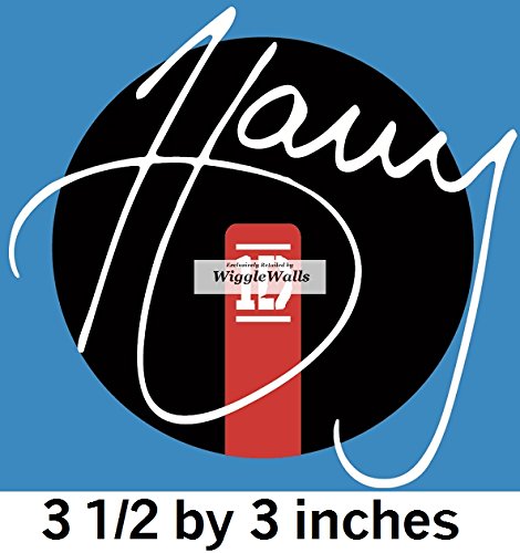 3 Inch Harry Styles One Direction 1D Wall Decal Sticker Removable Peel Self Stick Adhesive Vinyl Decorative Art Room Home Decor Girls Room Decor 3 1/2 by 3 inches