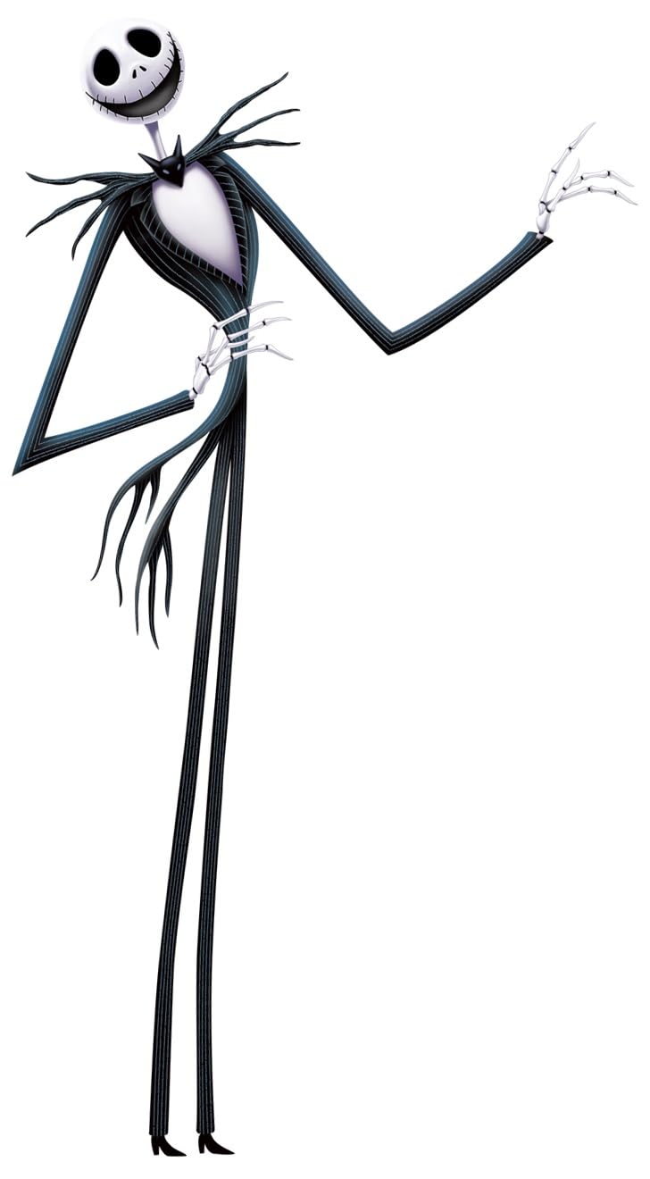 Generic 15"" Jack Skellington Wall Decal The Nightmare Before Christmas Peel and Stick Vinyl Sticker Tim Burton Room Decoration Removable Home Decor Self Adhesive Art 8 x 15 Inches