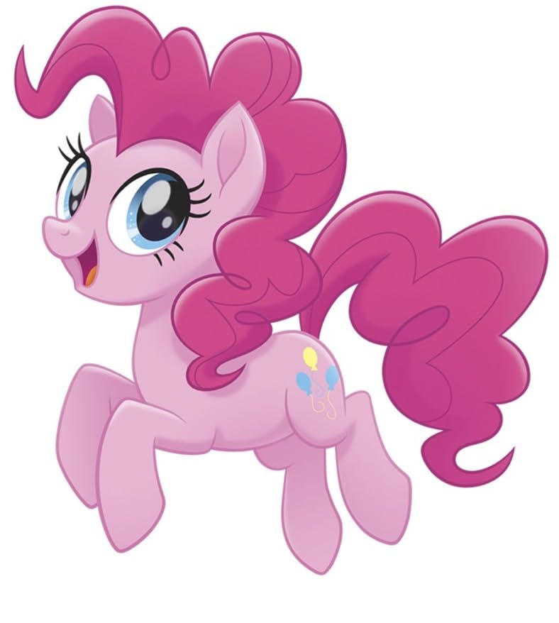 9 Inch Pinky Pie Pony Wall Decal MLP Removable Peel Self Stick Sticker Art Home Kids Room Decor Decoration - 9 by 7 1/2 inches