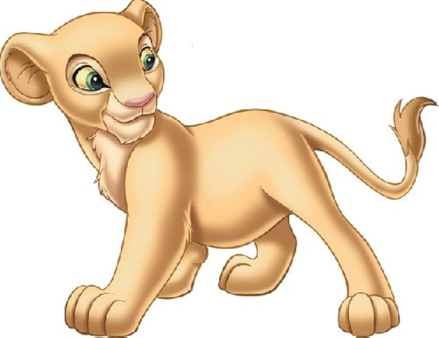 6 Inch Nala Cub Disney The Lion King Movie Animal Removable Peel Self Stick Adhesive Vinyl Decorative Wall Decal Sticker Art Kids Room Home Decor Girl Boy Children Bedroom 6 x 5 inch Tall