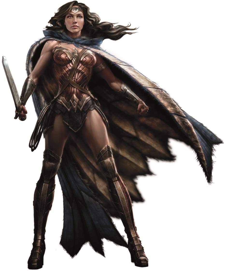 10 Inch Wonder Woman Sword Decal Justice League DC Comics Repositionable Removable Peel Self Stick Wall Sticker Art Home Decor (Decoration for Walls Laptop Boys Room) 8 by 10 inch