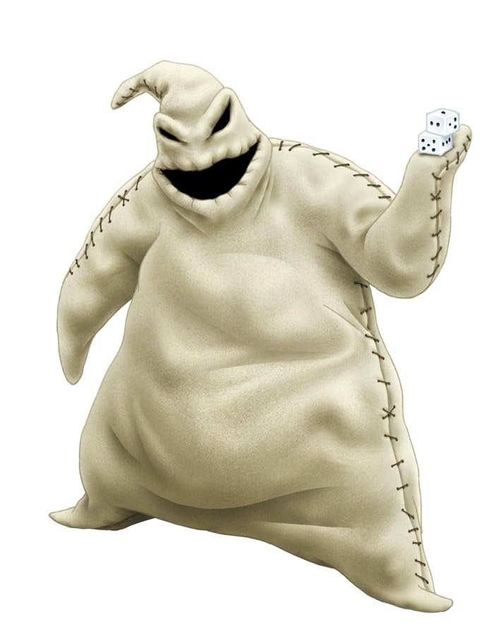 Generic 8"" Oogie Boogie Wall Decal The Nightmare Before Christmas Peel and Stick Vinyl Sticker Tim Burton Room Decoration Removable Home Decor Self Adhesive Art 7 1/2 x 8 1/2 Inches