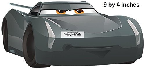 9 Inch Jackson Storm Wall Decal Sticker Disney Pixar Cars 3 Movie Removable Peel Self Stick Adhesive Vinyl Decorative Art Room Home Decor Kids Room Nursery Racing Decor 9 by 4 inches