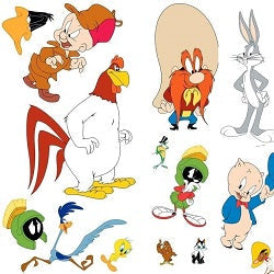 Looney Tunes Characters Wall Decals
