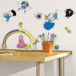 Adventure Time with Finn and Jake Characters Wall Decals