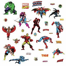 Marvel Comics Heroes Wall Decals