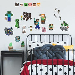 Minecraft Characters Wall Decals
