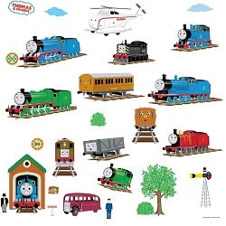 Thomas the Tank Engine Train Characters Wall Decals