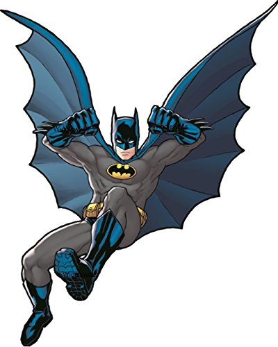 8 Inch Batman Bat Man Dark Knight DC Comics Justice League Beyonad Begins Forever Origins Returns Removble Wall Decal Sticker Art Home Decor -7 1/2 Inch x 8 1/2 inch