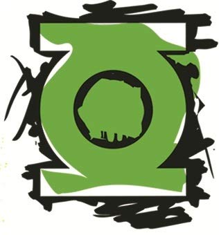 3 Inch Green Lantern Decal DC Comics Justice League Repositionable Removable Peel Self Stick Wall Sticker Art Home Decor (Decoration for Walls Laptop Tumbler Boys Room) 3 by 3 inch
