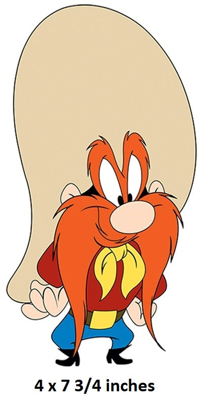 Looney tunes cartoon character yosemite sam the outlaw cowboy
