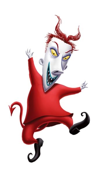 Generic 6"" Lock Oogie Boogie Henchman Wall Decal The Nightmare Before Christmas Peel and Stick Vinyl Sticker Tim Burton Room Decoration Removable Home Decor Self Adhesive Art 3 1/2 x 6 Inches