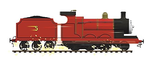 9 Inch James Red No. Number 5 Thomas The Tank Engine & Friends Removable Wall Decal Sticker Art Home Decor 9 inches Wide by 3 inches Tall