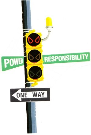 8 inch Power Responsibility Amazing Spiderman Spider Man Marvel Comics Removable Peel Self Stick Adhesive Vinyl Decorative Wall Decal Sticker Art Kids Room Home Decor Boys Children 5x8 Inch Tall