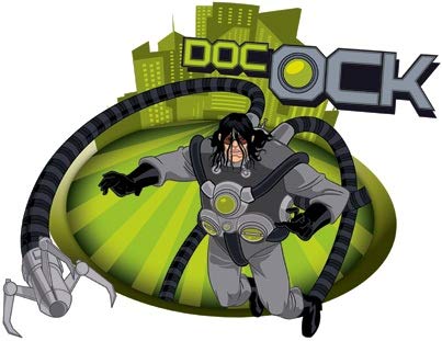 5 Inch Doctor Octopus Doc Ock Decal Ultimate Spiderman Spider Man Marvel Comics Removable Peel Self Stick Adhesive Vinyl Decoration Wall Sticker Art Kids Room Home Decor Boys 5 x 4 Inch