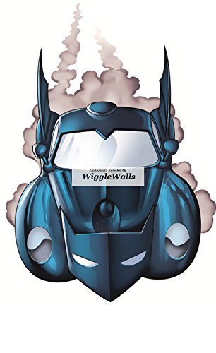 8 Inch Batmobile Batman Motorcycle Bat Car Man Dark Knight DC Comics Justice League Beyond Begins Forever Origins Returns Removble Wall Decal Sticker Art Home Decor -6 Inch x 8 1/4 inch