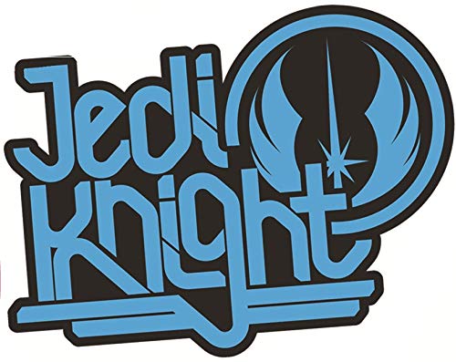 3 Inch Jedi Knight Badge Decal Master Knight Rebel Alliance Force Star Wars Removable Wall Sticker Art Home Decor Kids Room 3 Inches Wide by 2 Inches Tall