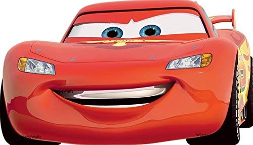 8 Inch Lightning McQueen 95 Disney Pixar Cars 2 Movie Removable Wall Decal Sticker Art Home Racing Decor