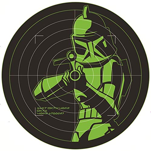 3 Inch Clone Wars StormTrooper Logo Decal Star Wars Storm Trooper Removable Wall Sticker Art Home Decor 2 1/2 by 2 1/2 Inches Tall