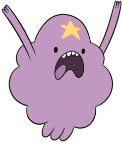 4 Inch Lumpy Space Princess Decal Adventure Time with Finn and Jake Removable Wall Sticker Art Home Decor Kids Room 3 1/2 Inch by 4 1/2 Inch Tall