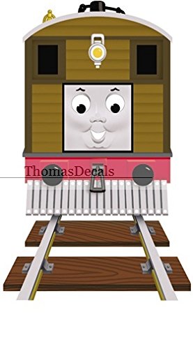 6 Inch Toby The Tram Engine No. 7 Thomas The Tank Engine & Friends Removable Wall Decal Sticker Art Home Decor 4 inches Wide by 6 inches Tall