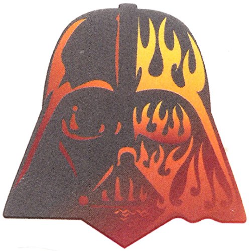 2 Inch Darth Vader Sith Mask Anakin Skywalker Jedi Star Wars Dark Side Classic Episode Iv Removable Wall Decal Sticker Art Home Decor Kids Room-1 3/4 Inches Wide by 1 3/4 Inches Tall