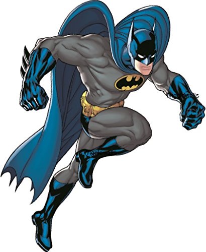 7 Inch Batman Bat Man Dark Knight DC Comics Justice League Beyonad Begins Forever Origins Returns Removble Wall Decal Sticker Art Home Decor -5 1/2 Inch x 7 inch