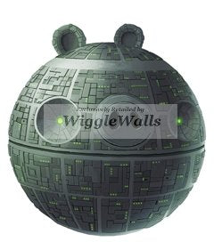 3 Inches Death Star Pig Bird Angry Birds Star Wars Removable Peel Self Stick Adhesive Vinyl Decorative Wall Decal Sticker Art Kids Room Home Decor Girl Boy 3x3 Inch