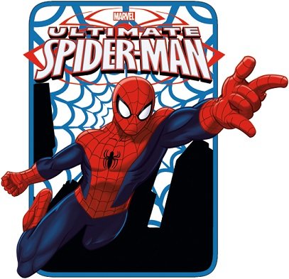 7 Inch Ultimate Spiderman Decal Spider Man Removable Peel Self Stick Adhesive Vinyl Decoration Wall Sticker Art Kids Room Home Decor Boys Children Nursery Baby 7x7 Inch Tall