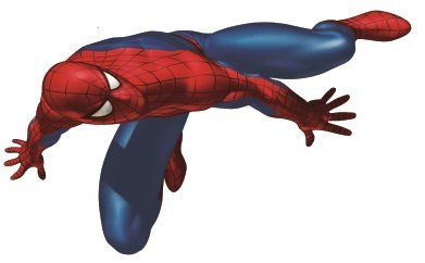 6 Inch Classic Vintage Spiderman Spider Man Marvel Comics Removable Peel Self Stick Adhesive Vinyl Decorative Wall Decal Sticker Art Kids Room Home Decor Boys Children 6 x 3 inches