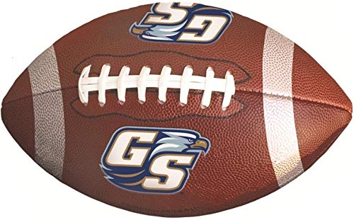 10 Inch GS Logo Football Decal Georgia Southern University Eagles Removable Wall Sticker Art NCAA Home Room Decor 10 by 6 Inches