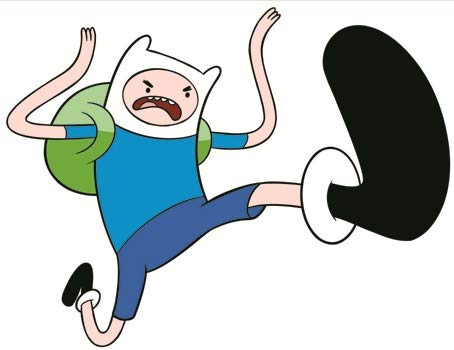 6 Inch Finn Mertens Decal Adventure Time with Jake Removable Wall Decal Sticker Art Home Decor Kids Room 6 Inch by 5 Inch Tall#