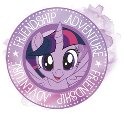 3 Inch Twilight Sparkle Wall Decal Sticker MLP Pony The Movie Removable Peel Self Stick Adhesive Vinyl Decorative Art Kids Room Home Decor Girl Bedroom Nursery 3 1/2 by 3 1/2 inches Tall