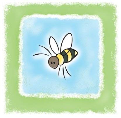 5 Inch Honeybee Honey Bee Winnie The Pooh Disney Removable Peel Self Stick Adhesive Vinyl Decorative Wall Decal Sticker Art Kids Room Home Decor Girl Boy Children Bedroom Nursery Baby 5 1/2 Inch