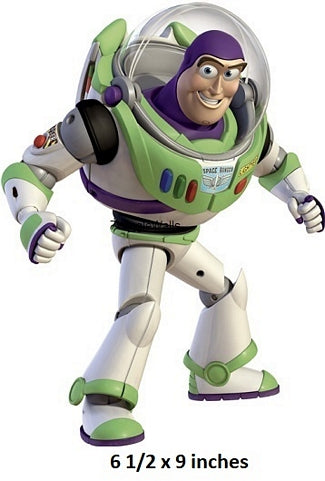 Toy Story Buzz Lightyear figure on a white background
