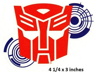 Red Blue Autobot Logo