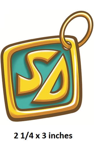 Scooby-Doo Collar Tag Logo