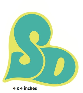 Teal and yellow logo with 'Sd' text on a white background