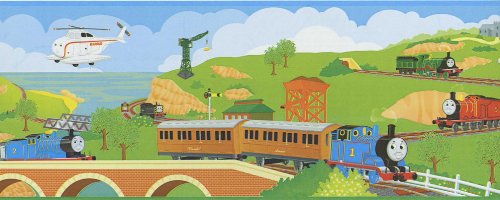 Thomas the Tank Pre-pasted Wall Border