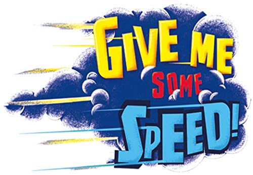 5 Inch Give Me Some Speed Decal Blaze and The Monster Machines Trucks Repositionable Removable Peel Self Stick Wall Sticker Art Home Decor (Decoration for Walls Laptop Yeti Tumbler) 5 by 3 inch