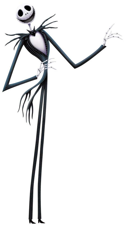 Generic 15"" Jack Skellington Wall Decal The Nightmare Before Christmas Peel and Stick Vinyl Sticker Tim Burton Room Decoration Removable Home Decor Self Adhesive Art 8 x 15 Inches