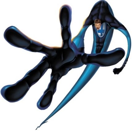 6 inch Mr Mister Fantastic Reed Richards Classic FANTASTIC FOUR 4 Marvel Comics Removable Peel Self Stick Adhesive Vinyl Decorative Wall Decal Sticker Art Kids Room Home Decor Boys Children 6 x 6 inch