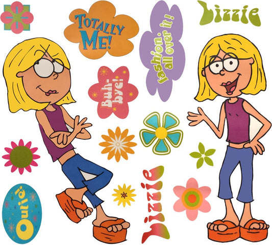 store51 Disney Lizzie McGuire - 26 Girls Room Wall Stickers/Decals