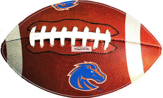 10 Inch BSU Broncos Football Boise State University Logo Removable Wall Decal Sticker Art NCAA Home Room Decor 10 by 6 Inches