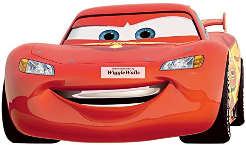 8 Inch Lightning McQueen Wall Decal Sticker 95 Disney Pixar Cars 3 Movie Removable Peel Self Stick Adhesive Vinyl Decorative Art Room Home Decor Kids Room Nursery Racing Decor 8 by 4 1/2 inches