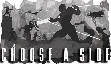 5 Inch Captain America Versus Iron Man Civil War Team Cap Stark Marvel Avengers Comics Removable Wall Decal Sticker Art Home Decor Kids Room Boys Decoration 5 x 3 inches