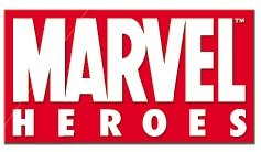 2 inch Marvel Heroes Logo Text Icon Comics Removable Peel Self Stick Adhesive Vinyl Decorative Wall Decal Sticker Art Kids Room Home Decor Boys Children 2 1/2 x 1 1/2 inch