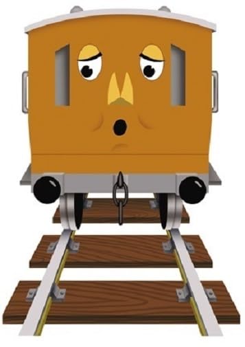 5 Inch Annie The Coach Decal Thomas The Tank Engine Removable Wall Sticker Art Home Decor 5 1/2 inches Wide by 4 inches Tall